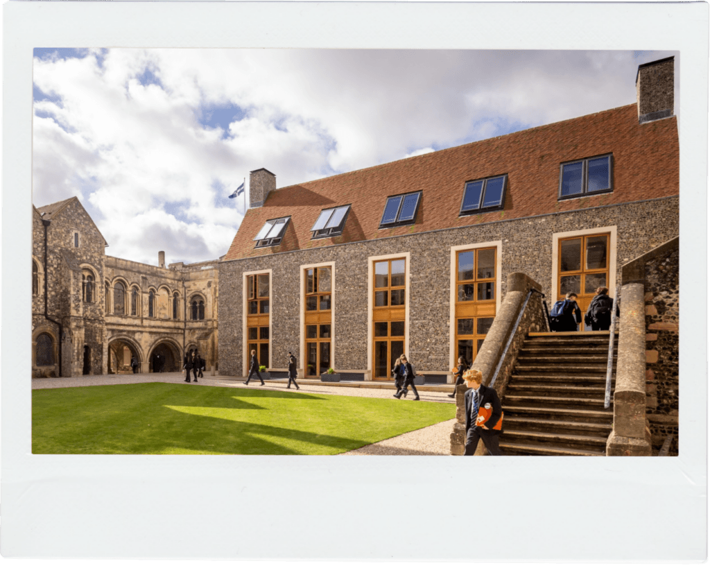 Kings School in Canterbury, a customer of Midas Waste