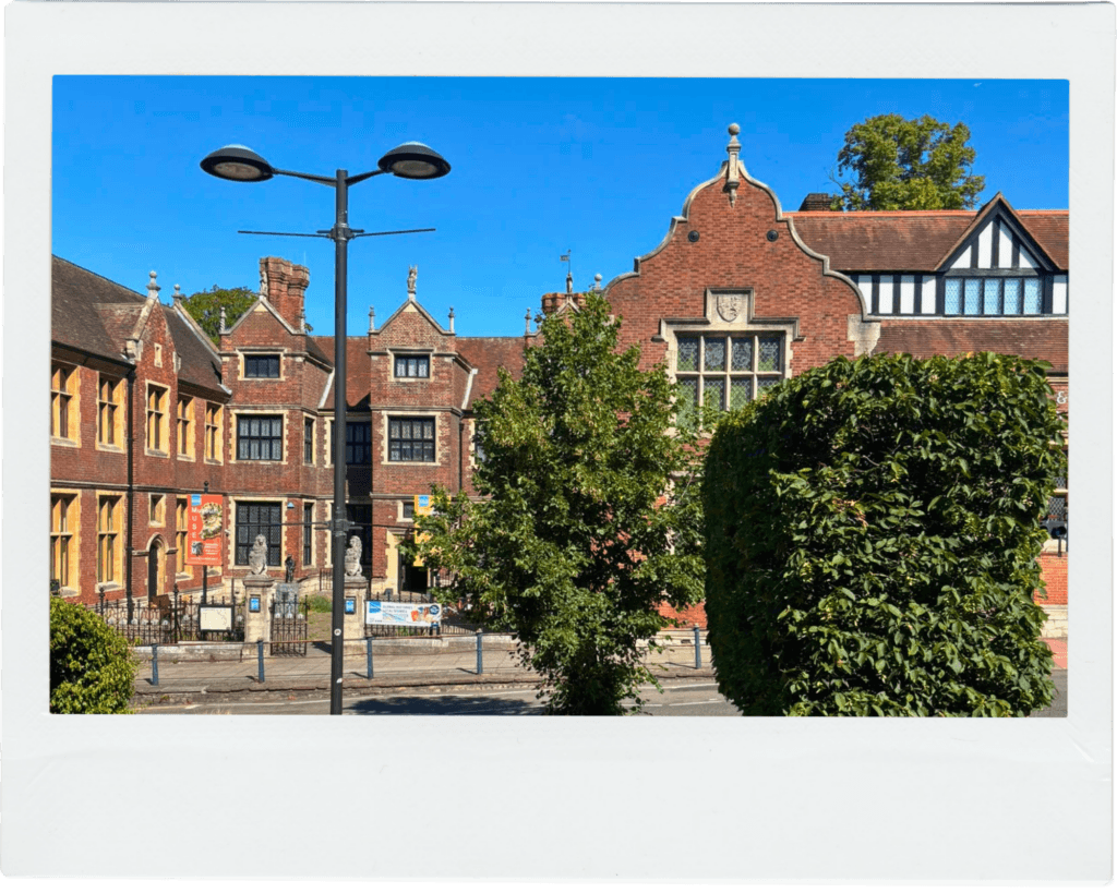 Maidstone Museum and historic buildings in the centre of Maidstone, Kent